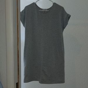EE: SOME grey dress